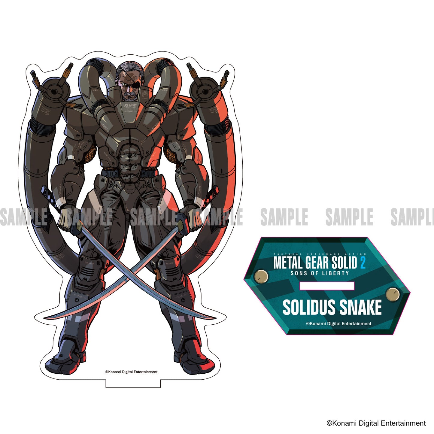 METAL GEAR SOLID アクリルスタンド ソリダス・スネーク