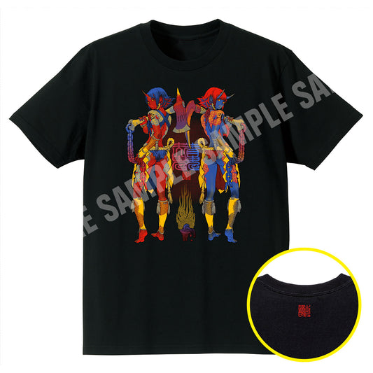吉川達哉 - Tatsuya Yoshikawa　Tシャツ 赤鬼青鬼