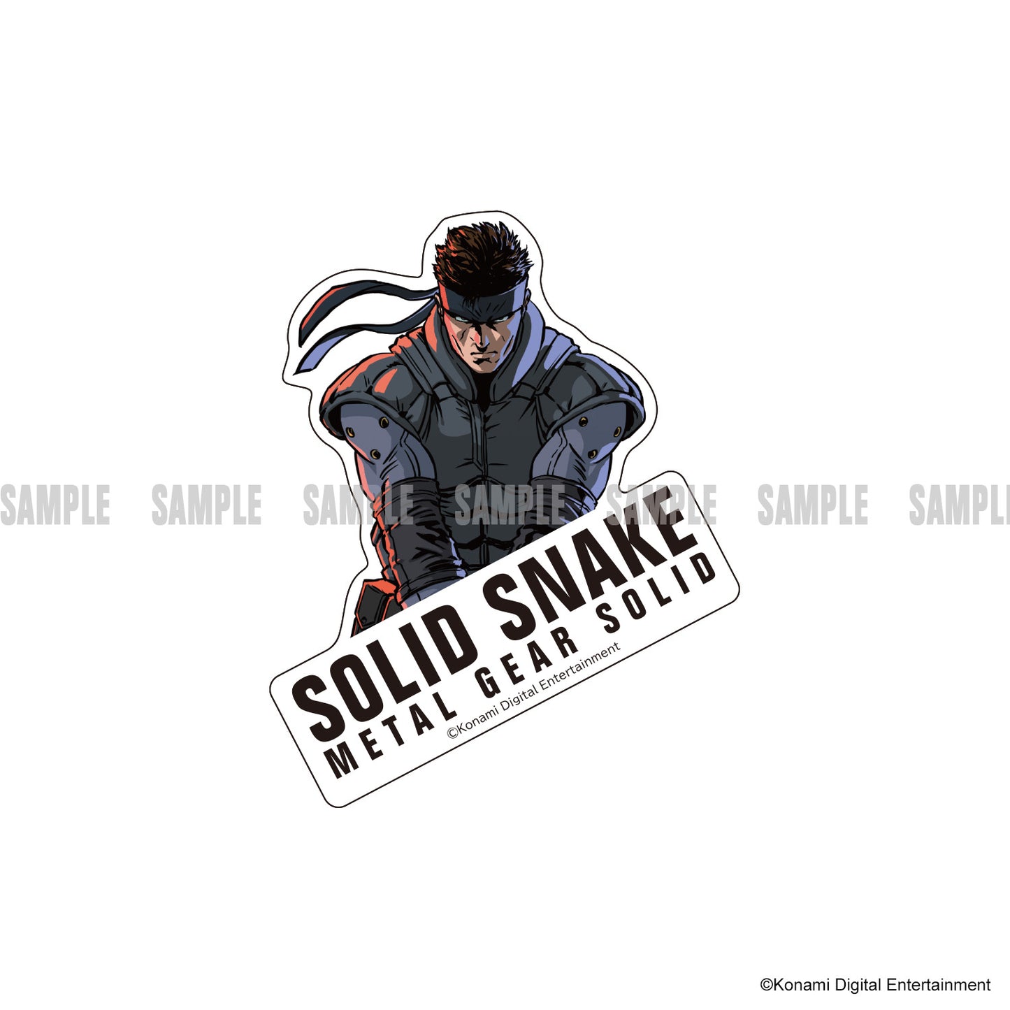 METAL GEAR SOLID　ダイカットステッカー