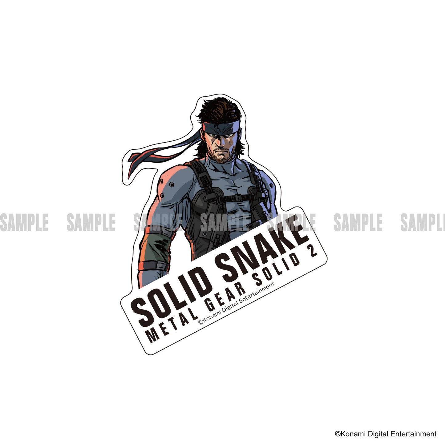 METAL GEAR SOLID　ダイカットステッカー