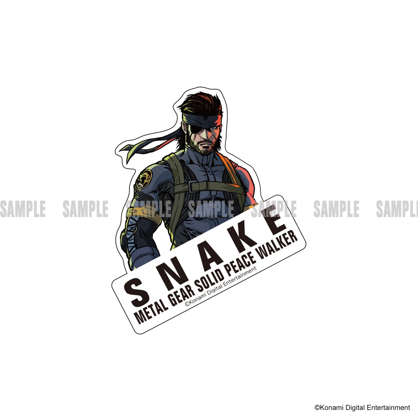 METAL GEAR SOLID　ダイカットステッカー